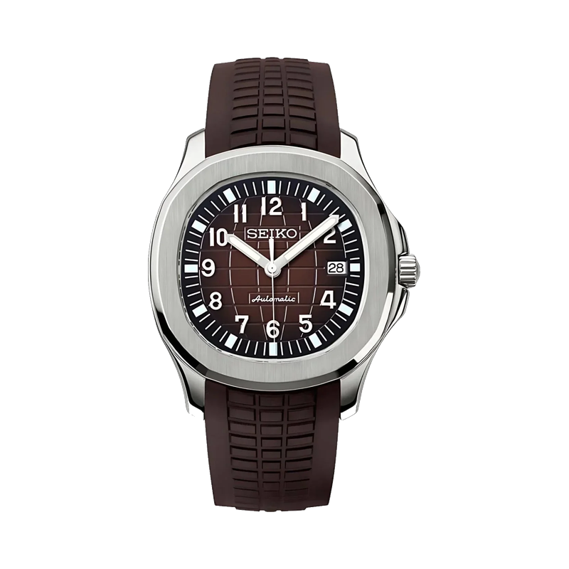 Seiko mod Aquanaut con correa de caucho personalizable - Paul Tower España